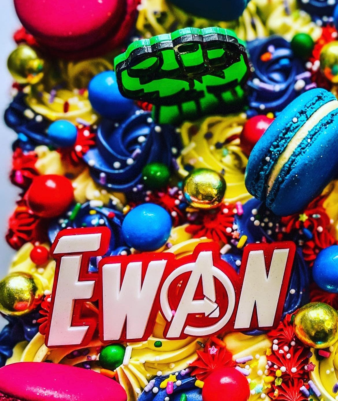 Hulk Hand Cake Charm