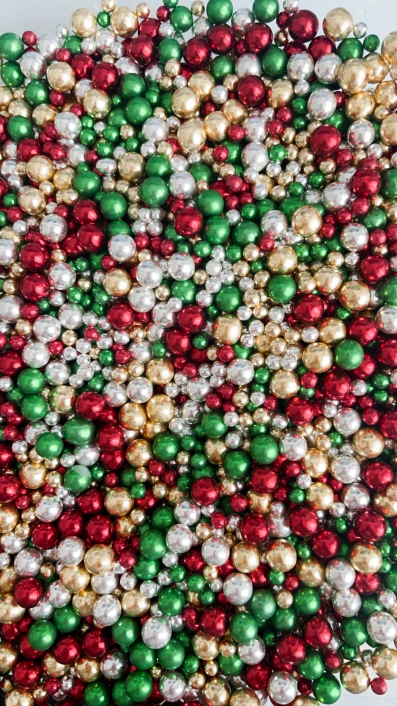 Tinsel Cake Sprinkles