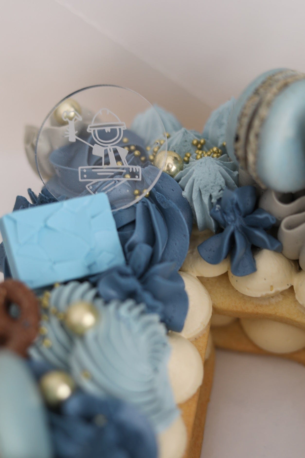 Clear Acrylic Cake Charm