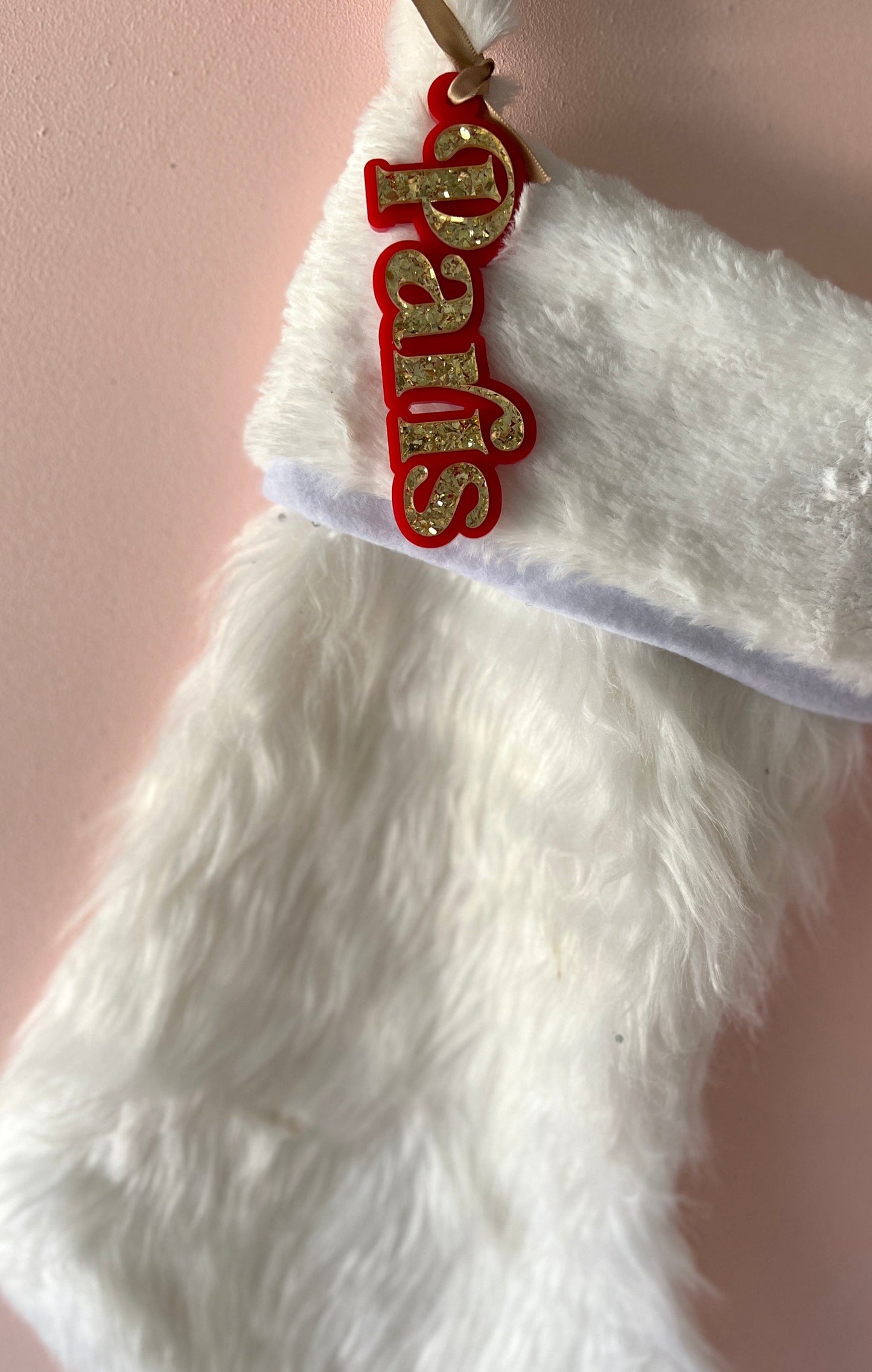 Christmas Name Tag