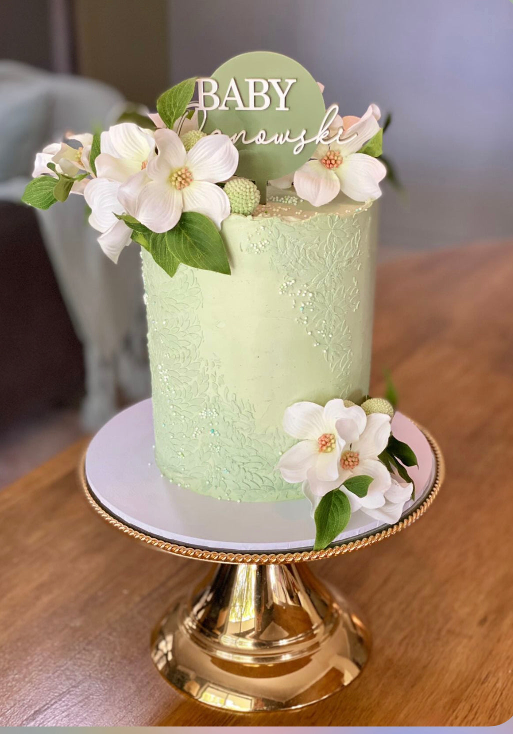 Acrylic Cake Topper