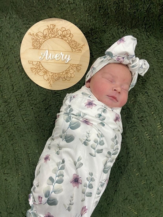 Baby Name Plaque