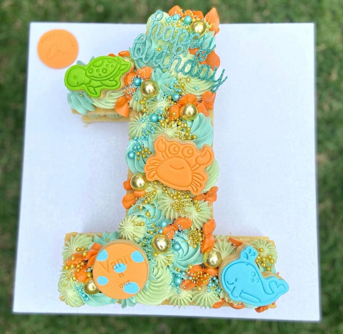 Happy Birthday Cake Charm