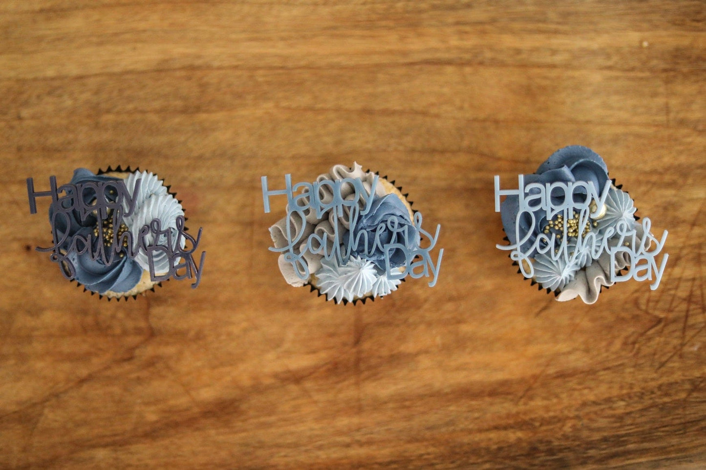 Customised cupcake topper