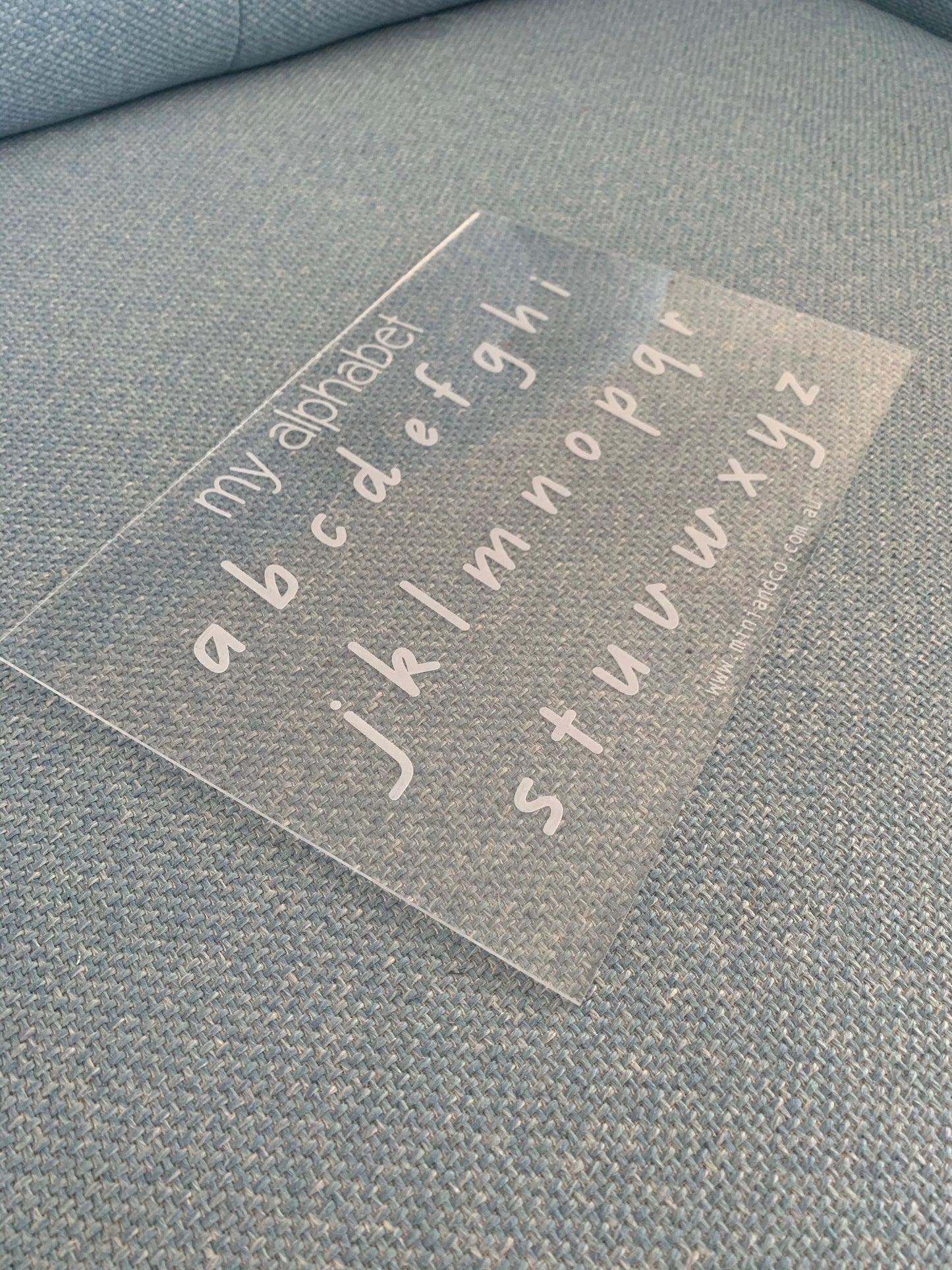 Alphabet Trace Board