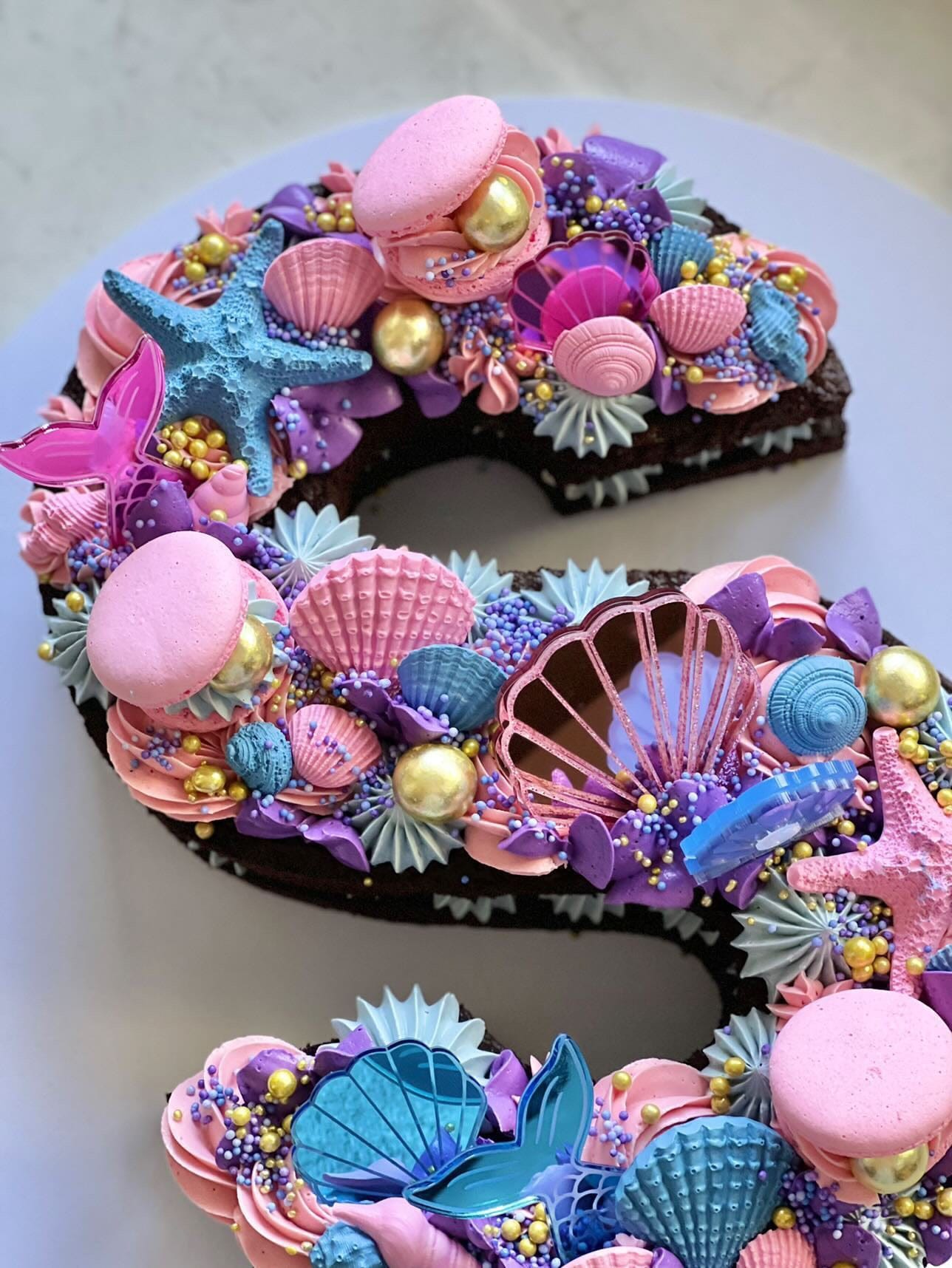 Mermaid Cake Charms