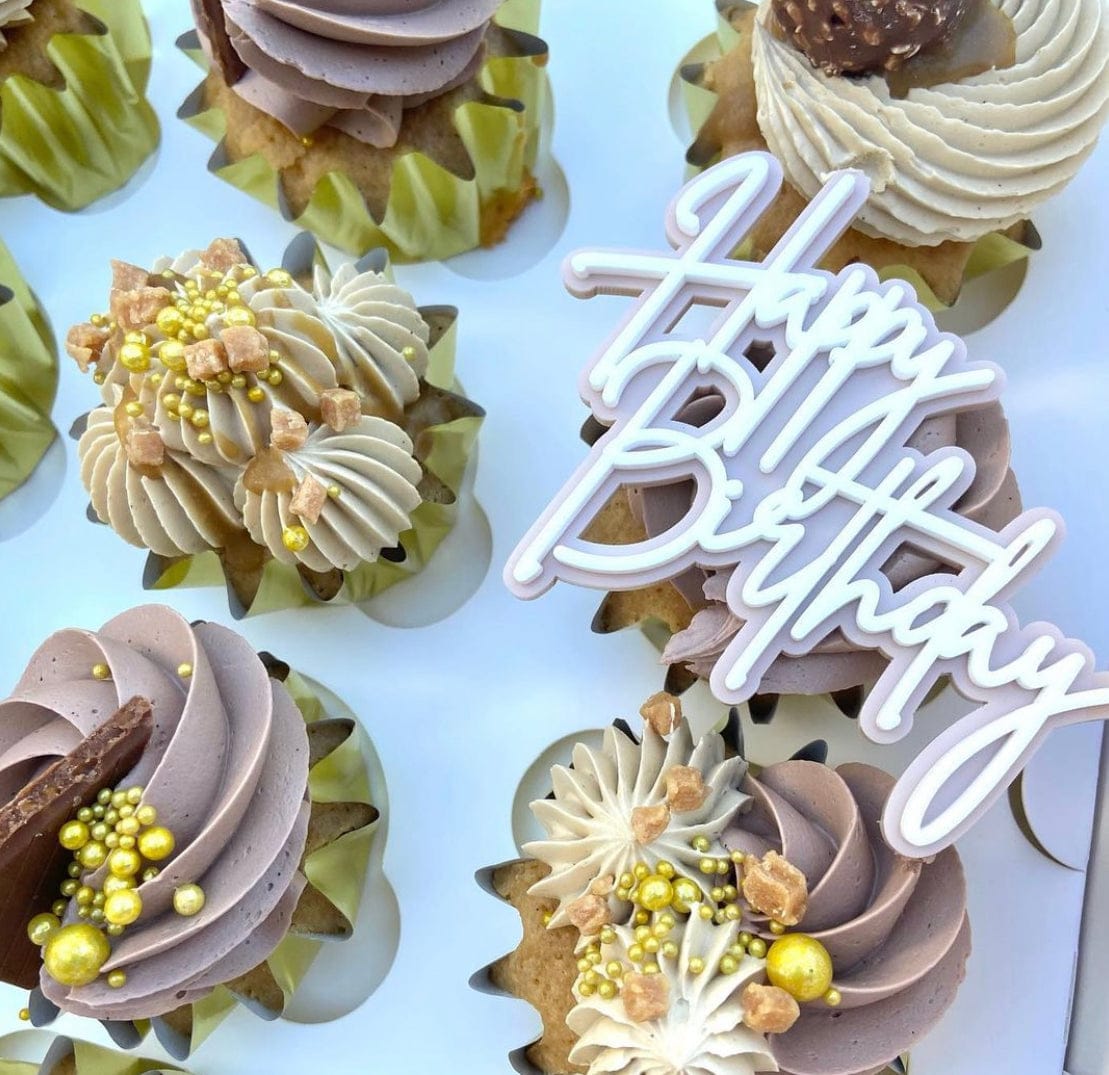 Happy Birthday Cake Topper