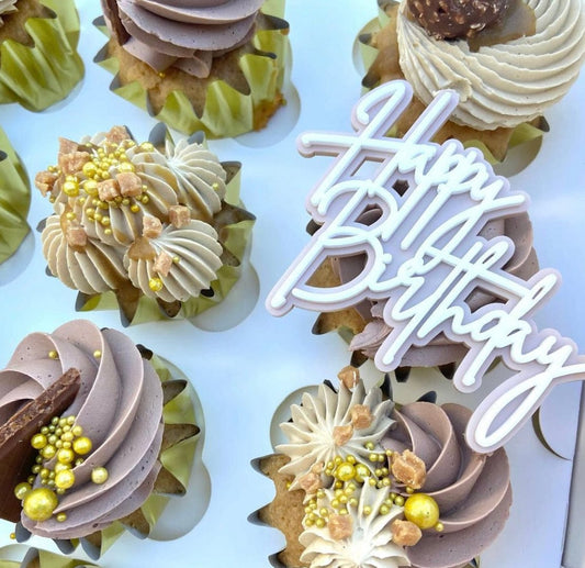 Happy Birthday Cake Topper