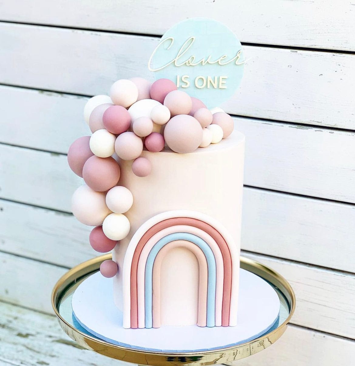 One Cake Topper