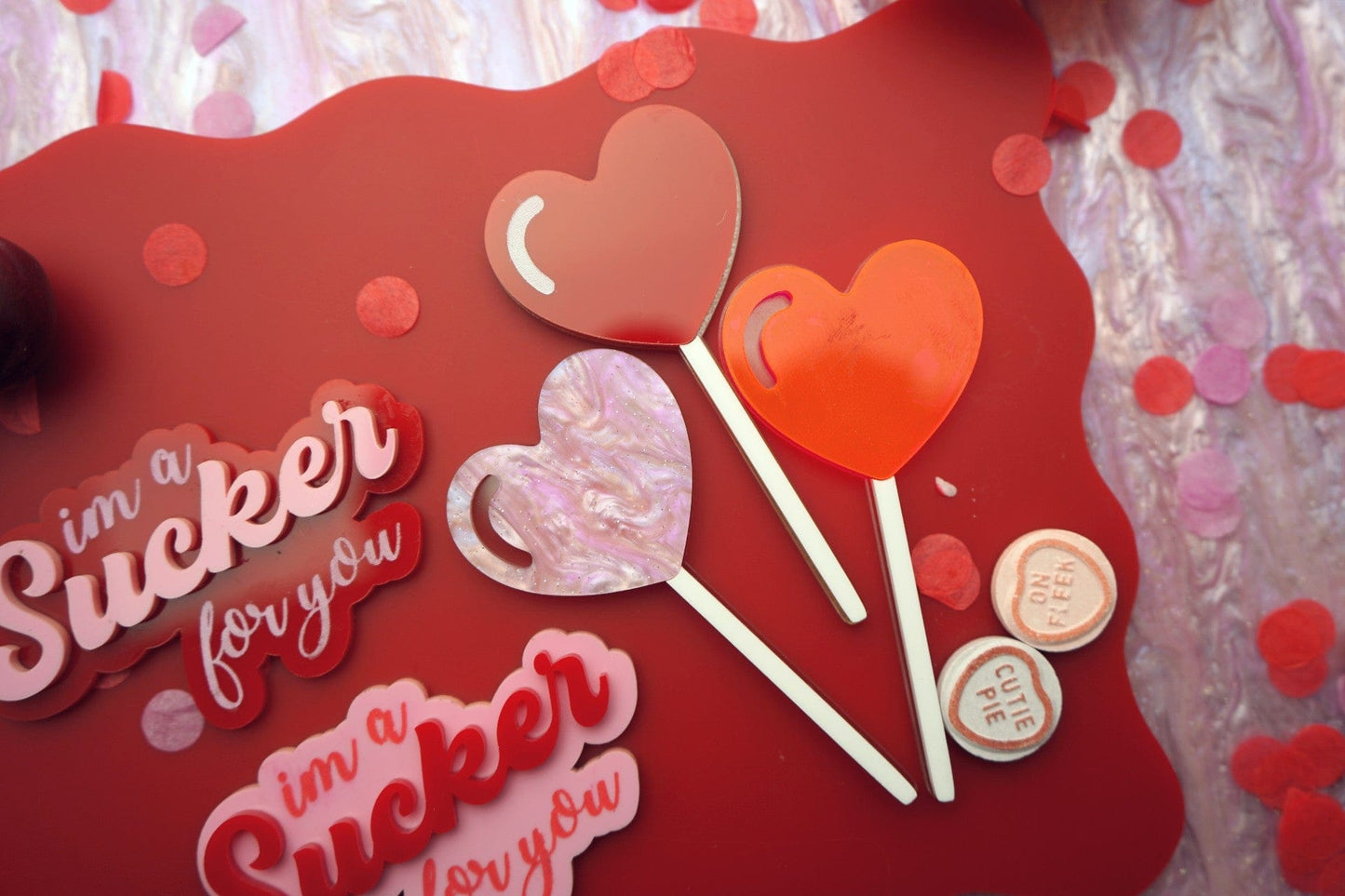 Heart Lollipop Stick
