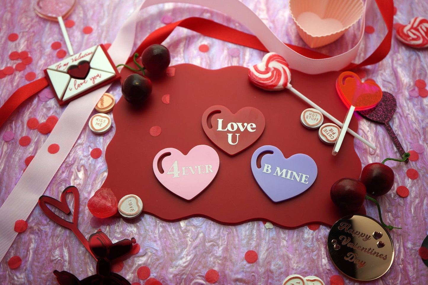 Acrylic Love Heart