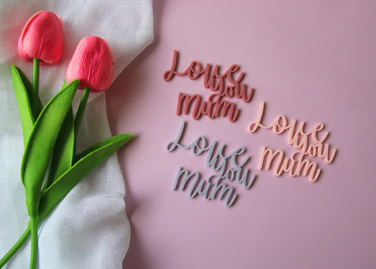 Mothers Day Cake Charms