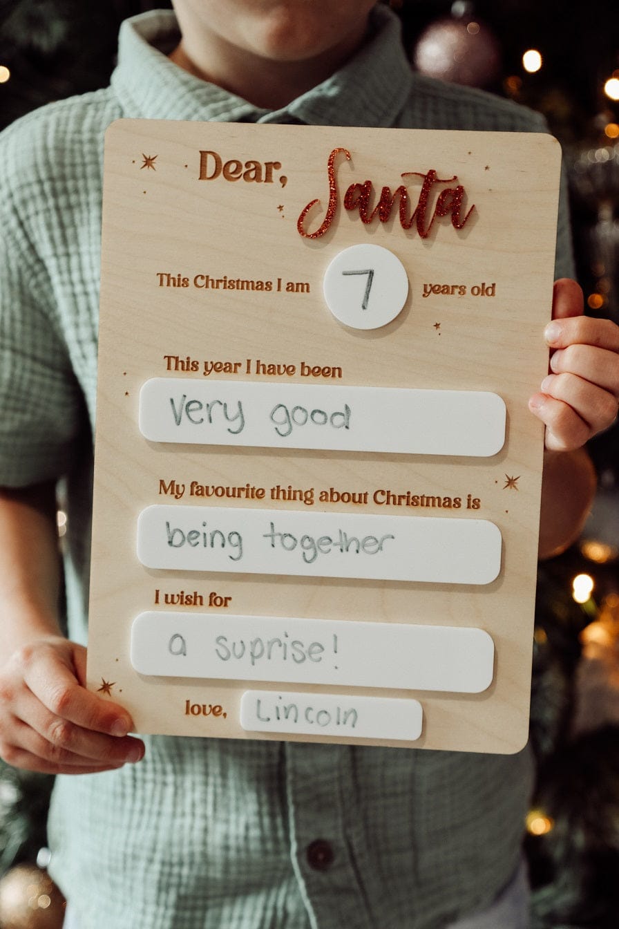 Letter to Santa Board