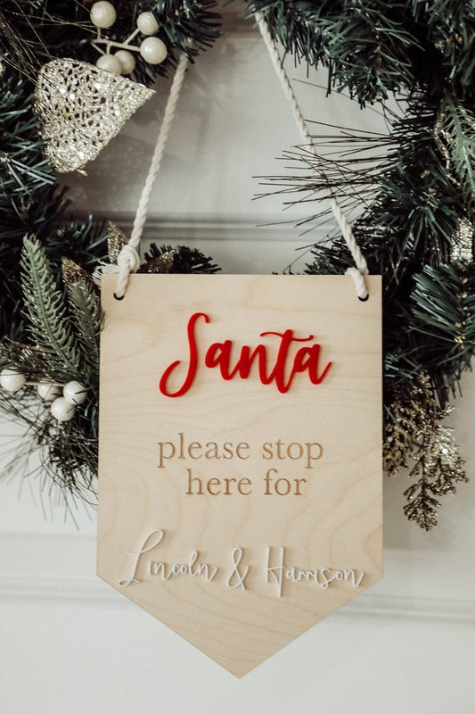 Santa Sign