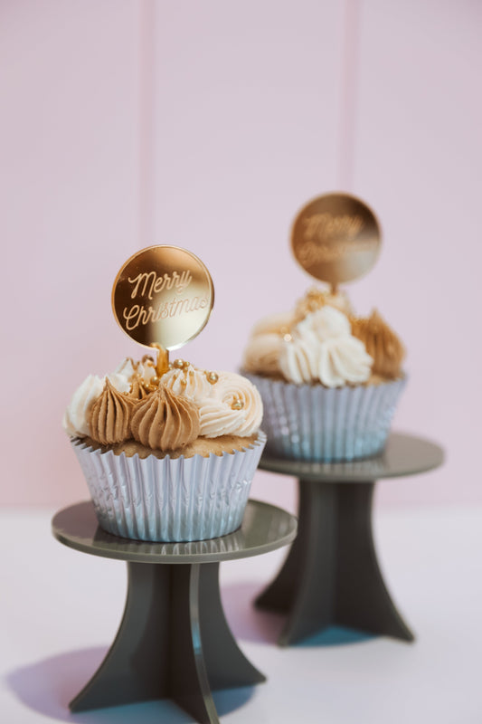 Merry Christmas Cupcake Topper