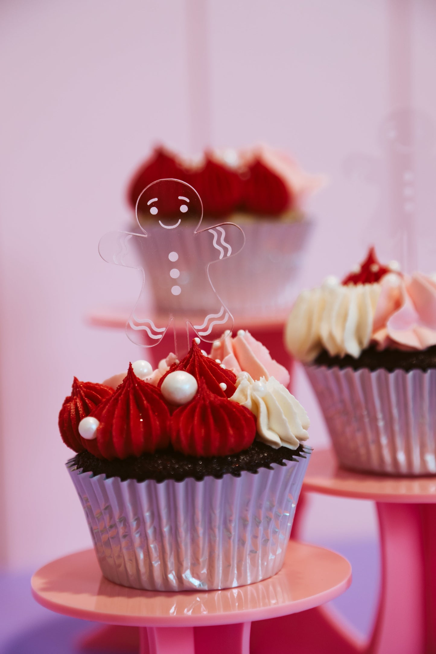 Clear Cupcake Topper
