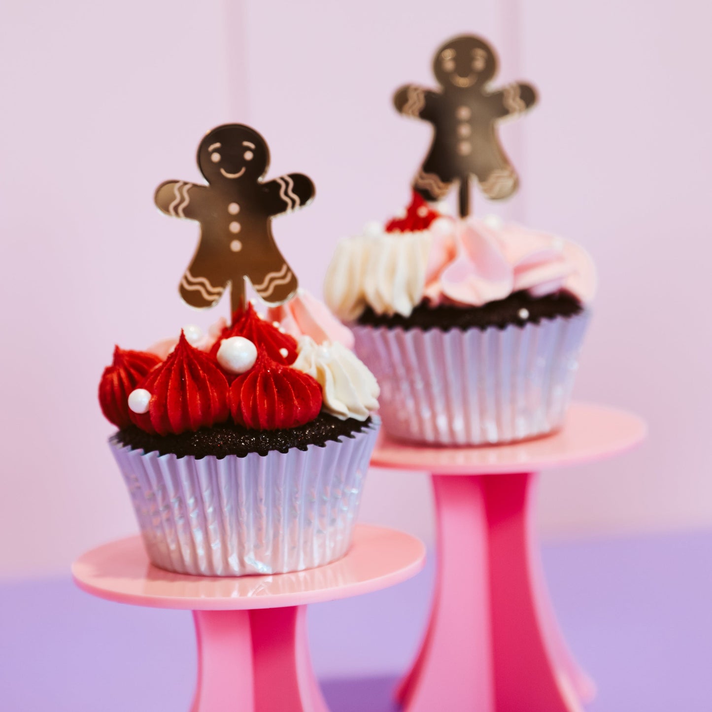 Ginger Bread man Cupcake Topper
