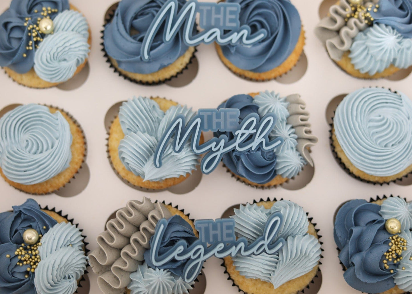 Dad Cupcake Charms