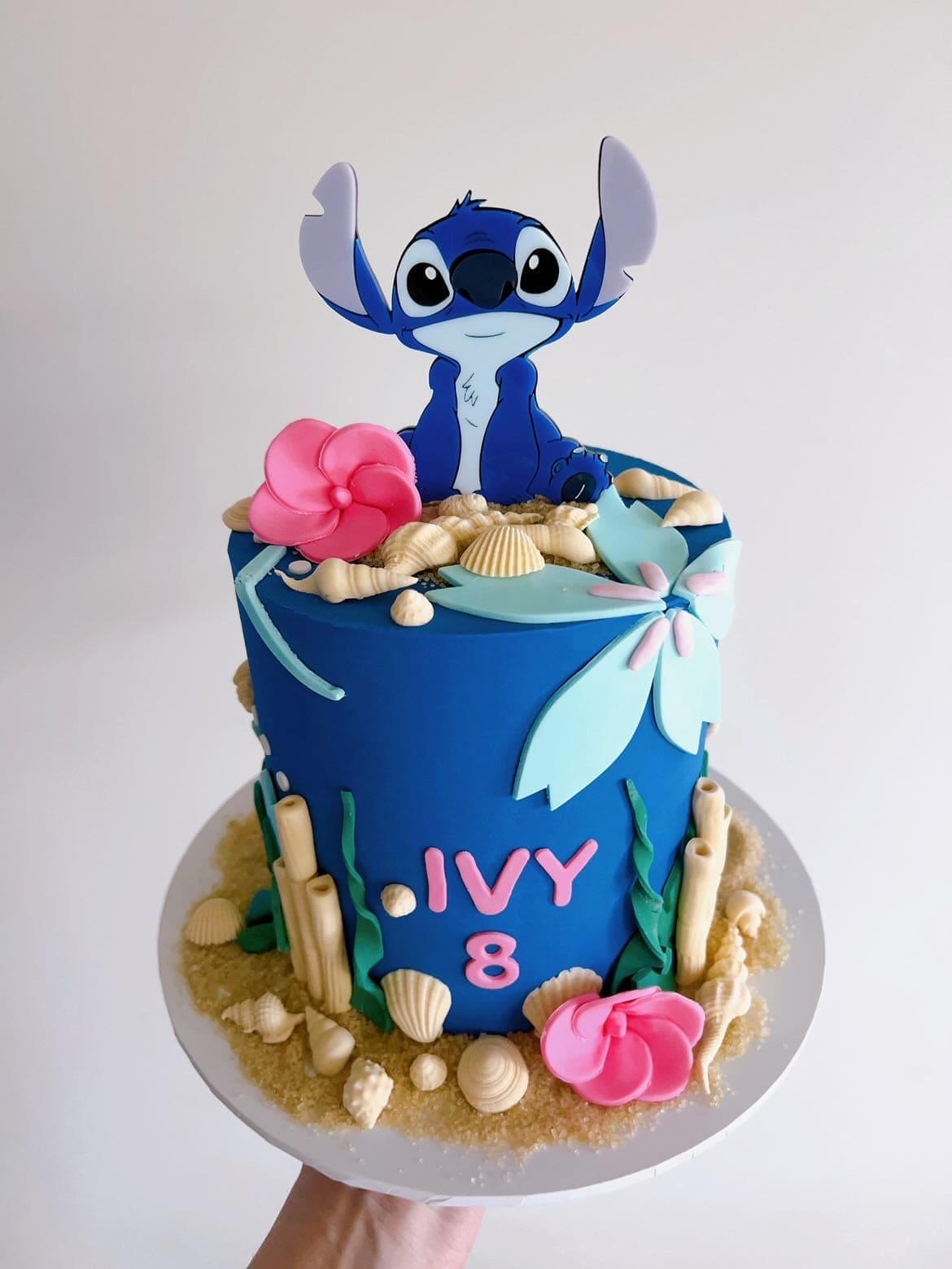 Ohana Blue Alien Bestie Cake Toppers