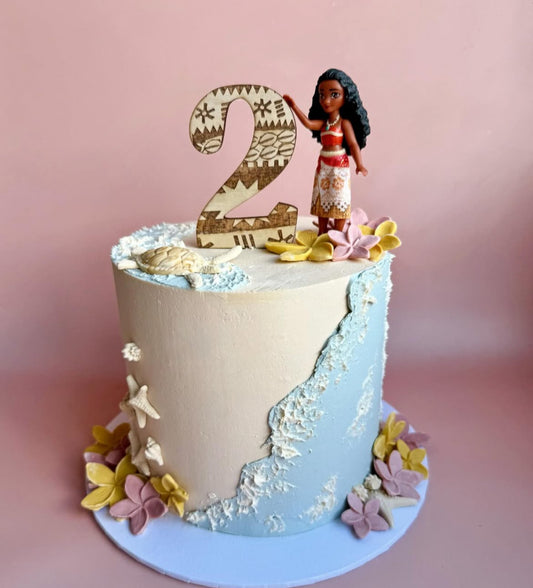 Moana theme Cake Topper