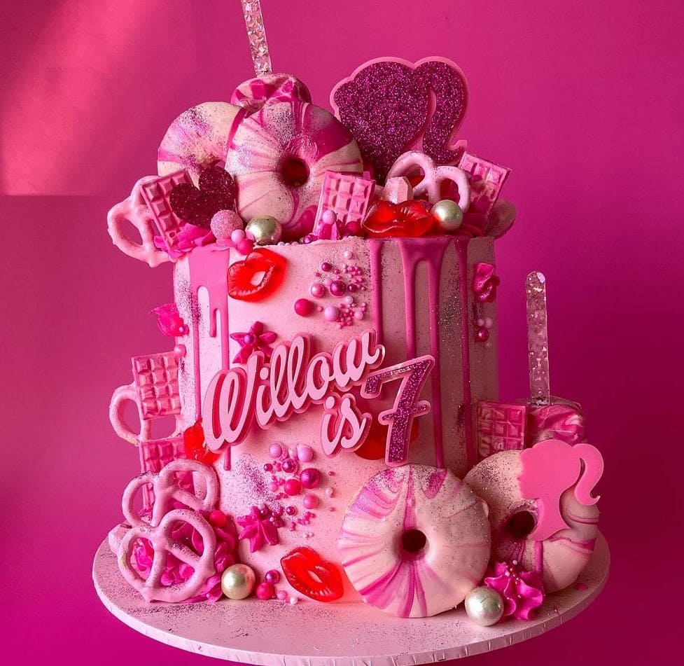 Doll Party Cake Toppers