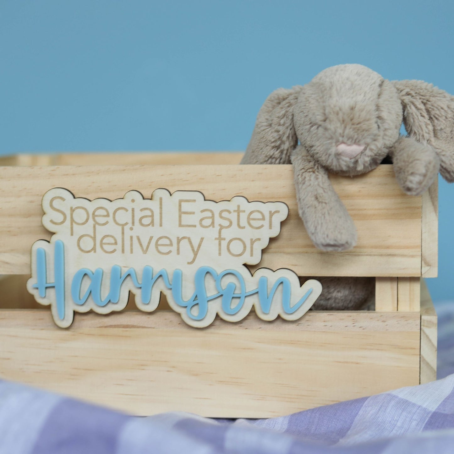 Personalised Timber Christmas or Easter Box