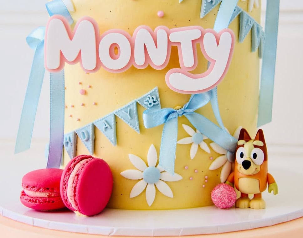 Bluey Theme Cake Toppers & Charms