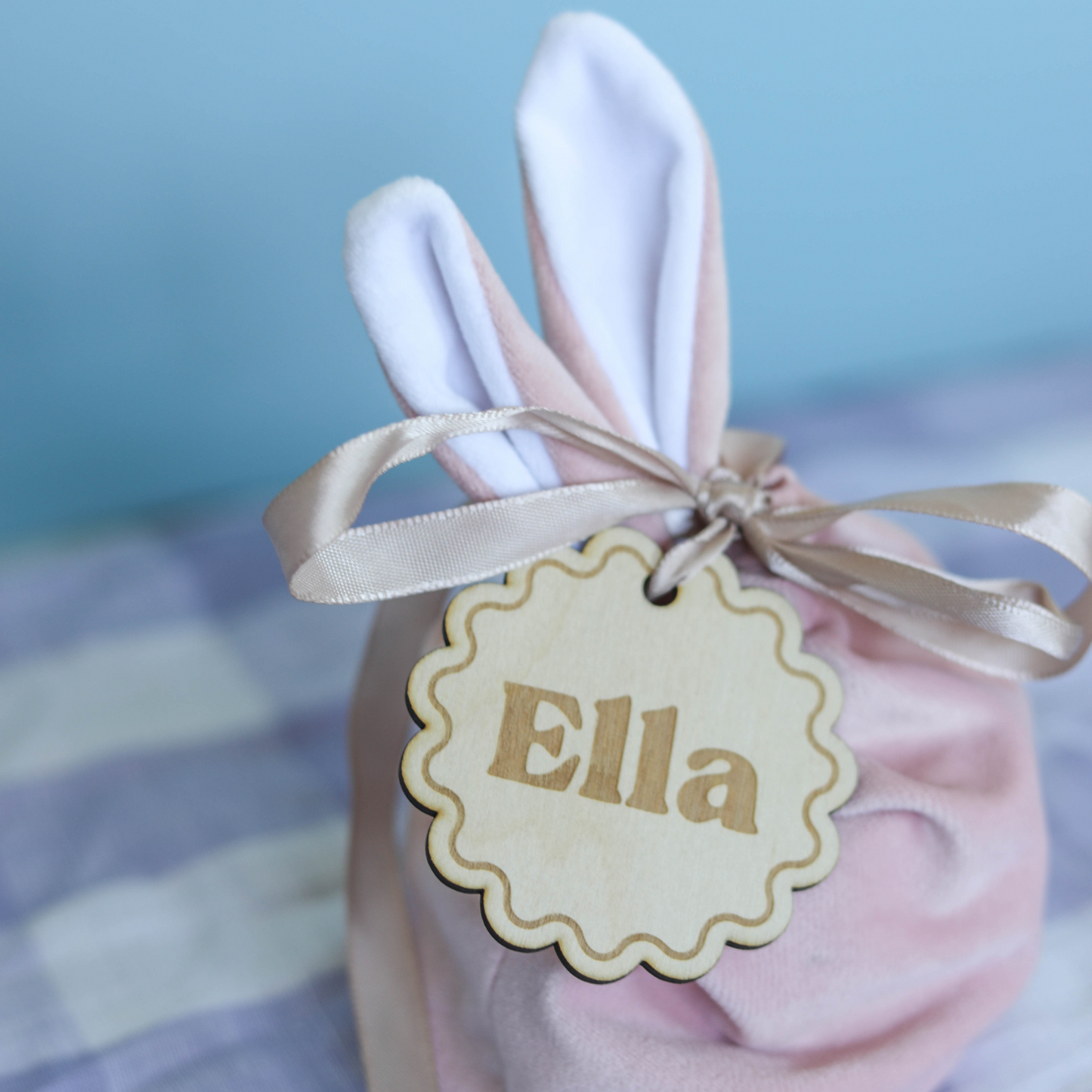 Jelly Bag with Personalised Tag