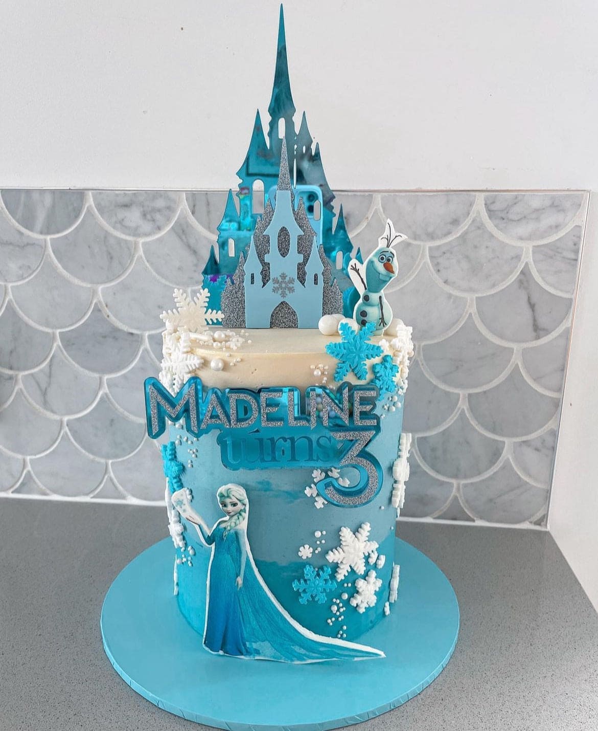 Ice Princess Cake Topper package