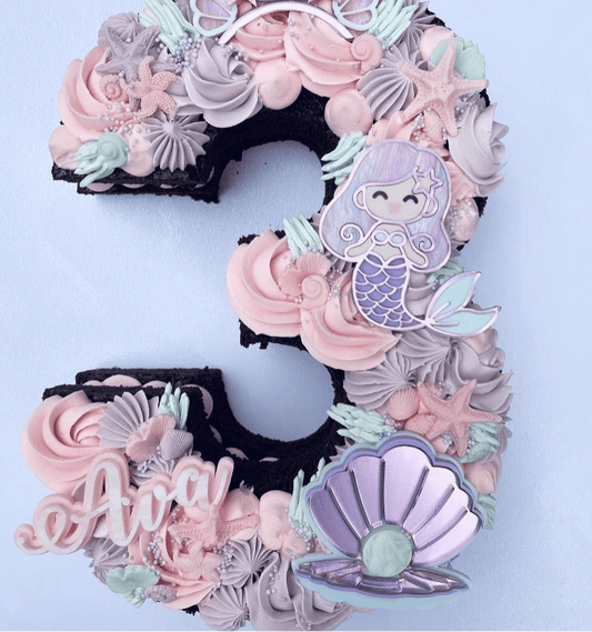 Mermaid Theme Cake Charms