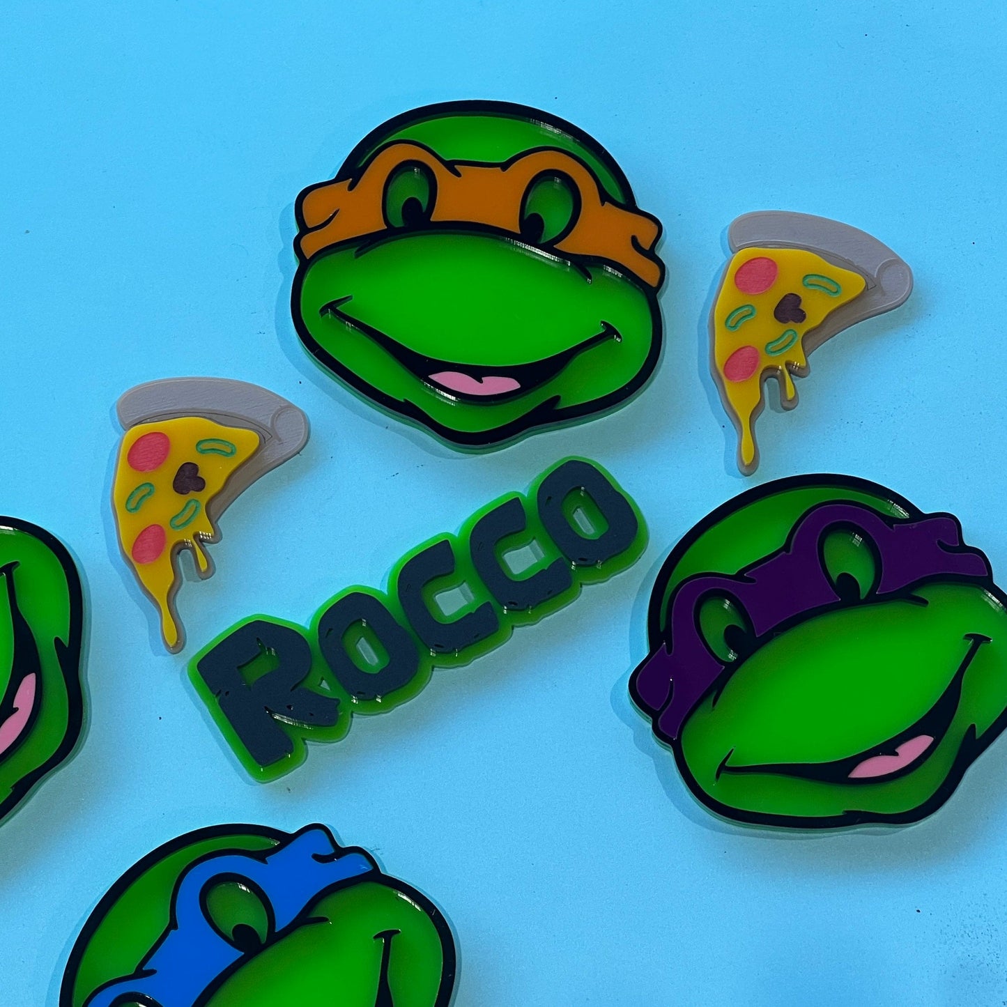 TMNT Ninja Turtle Charms