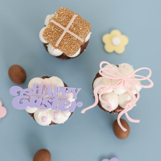 Happy Easter Cake Charm
