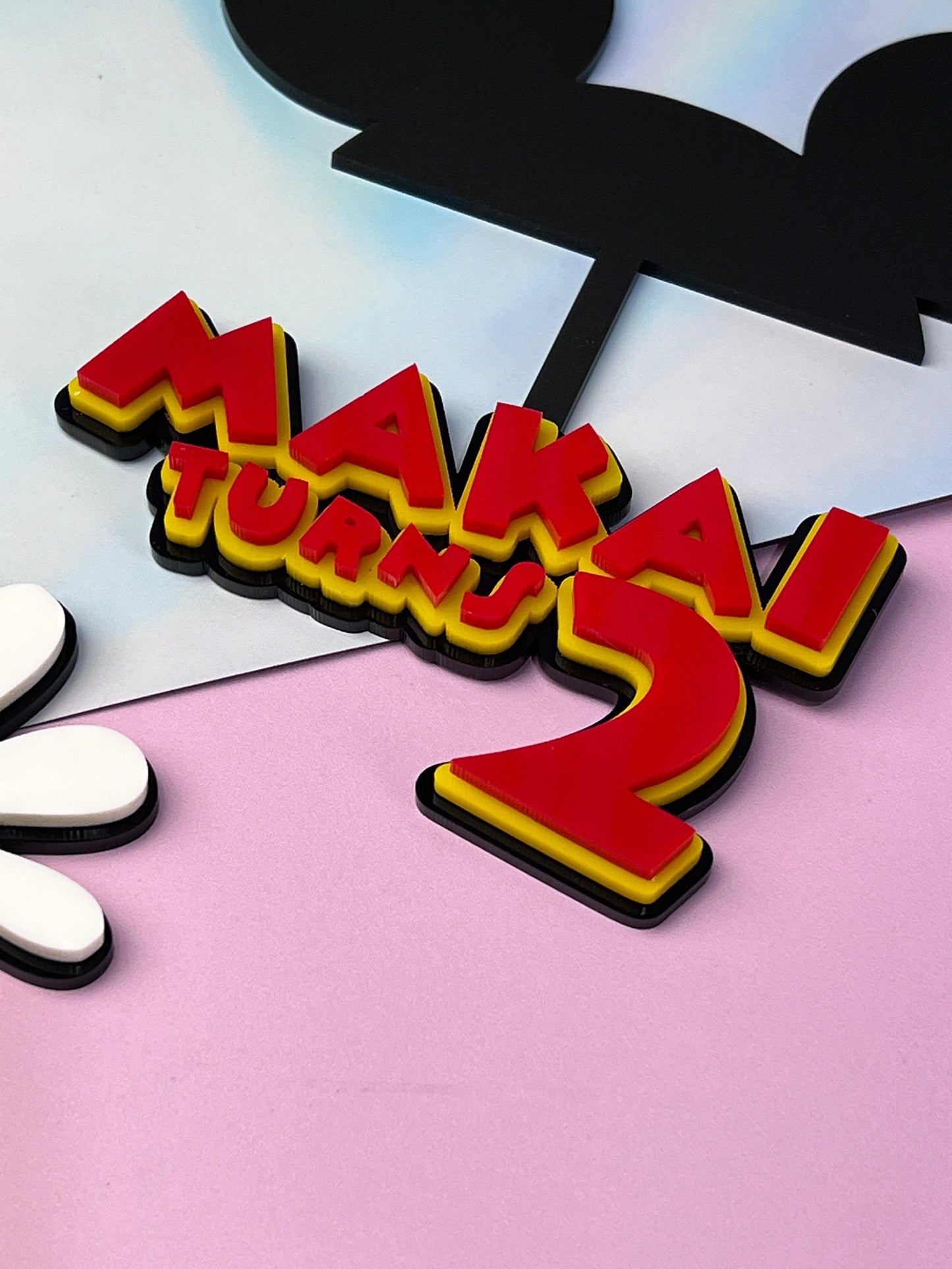 Mouse Party Cake Toppers