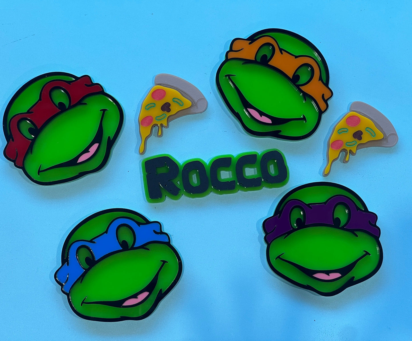 TMNT Ninja Turtle Charms