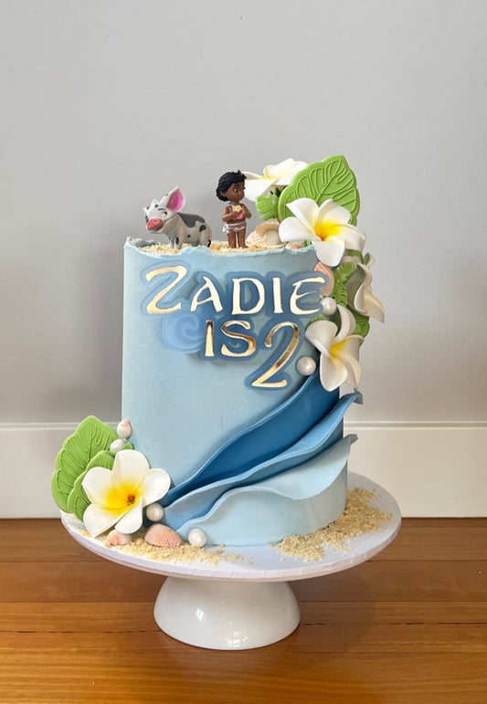 Moana theme Cake Topper