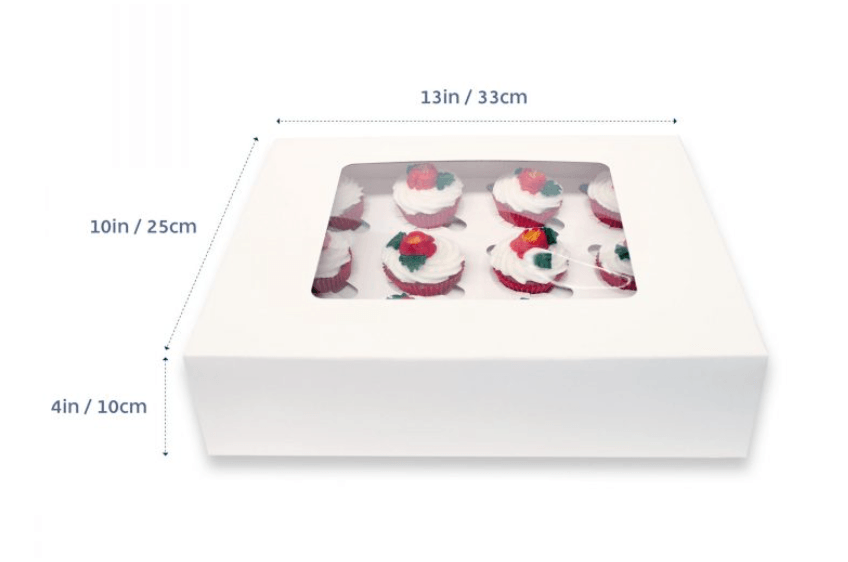 LOYAL Cupcake Boxes - 12 cavity