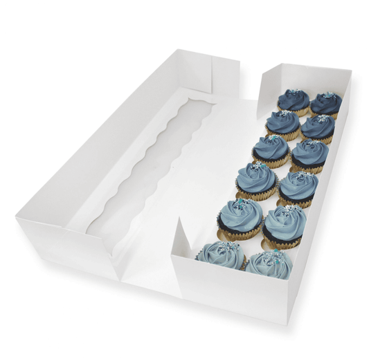 LOYAL Cupcake Boxes - Long 12 cavity