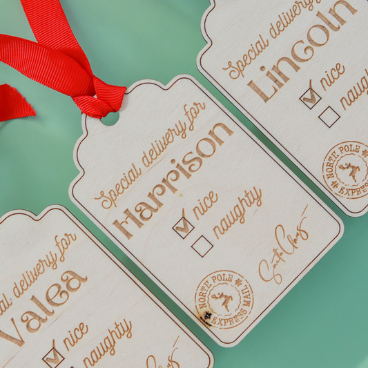 Naughty or Nice Gift Tags