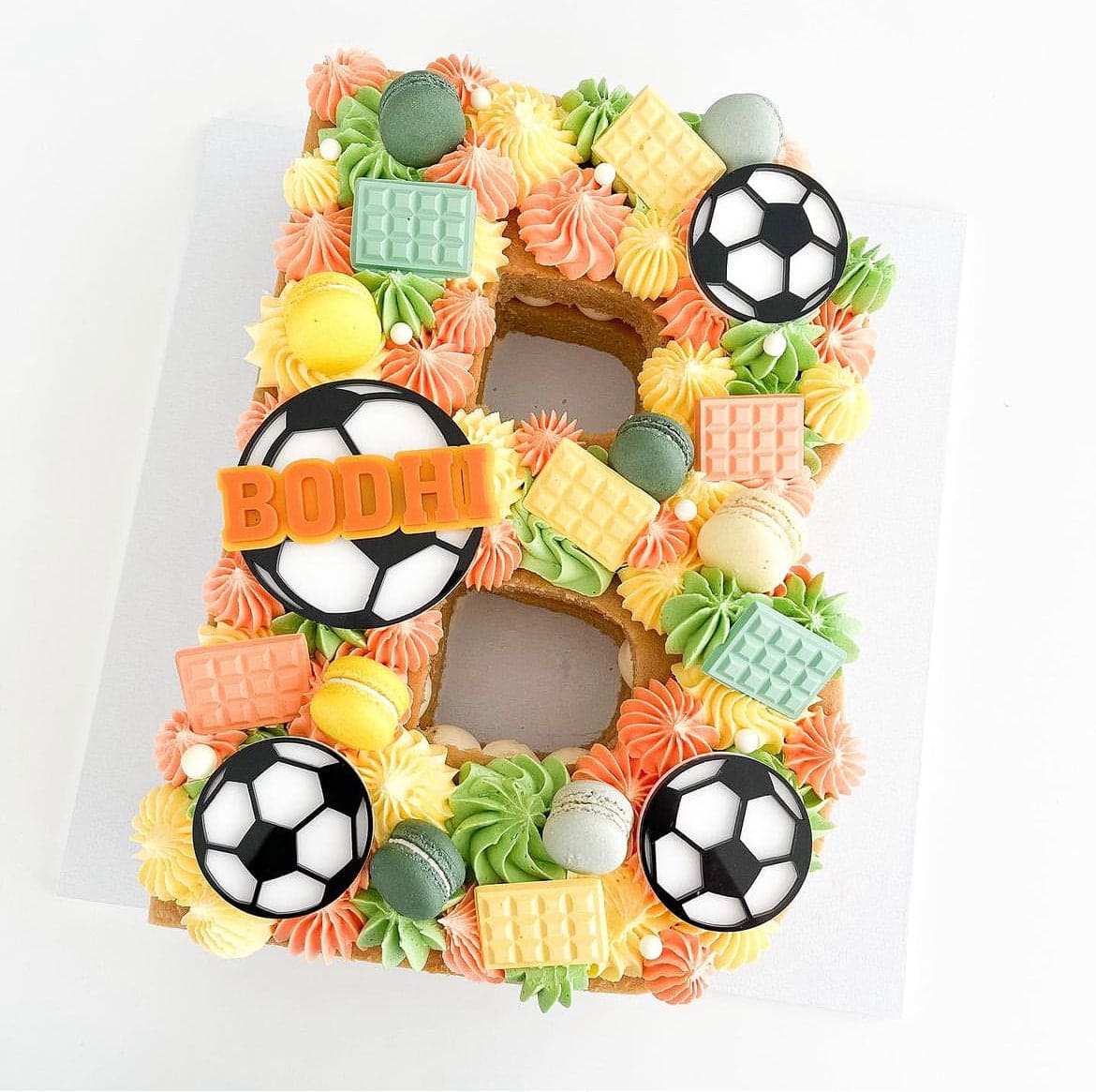 Sports Themed Cake Charms (Soccer & Basketball)