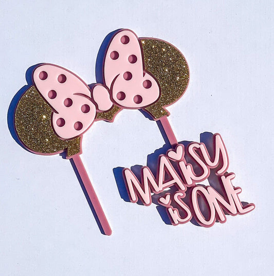 Mouse Party Cake Toppers