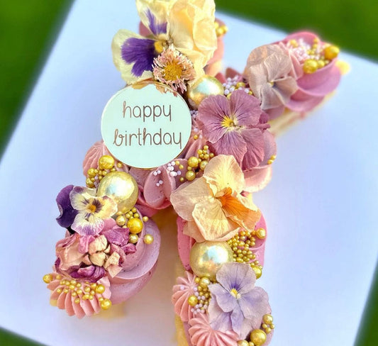 Happy Birthday Cupcake toppers/Charms