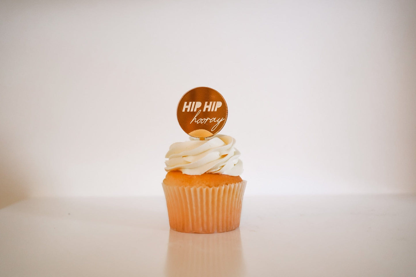 Hip Hip Hooray Cupcake Topper