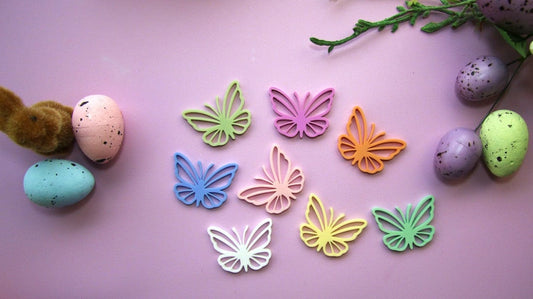 Butterfly Cupcake Charms