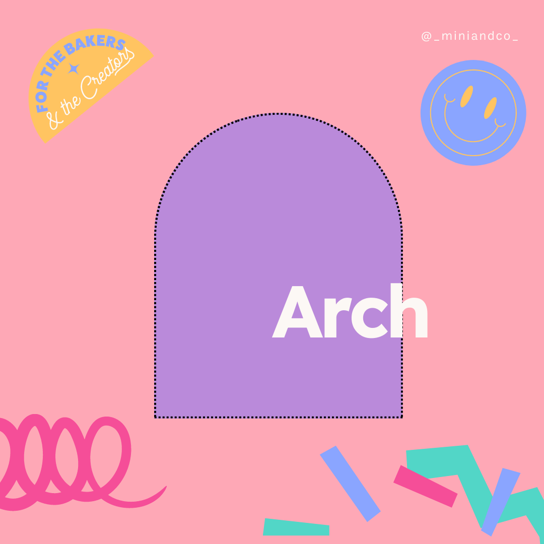 arch acrylic blank
