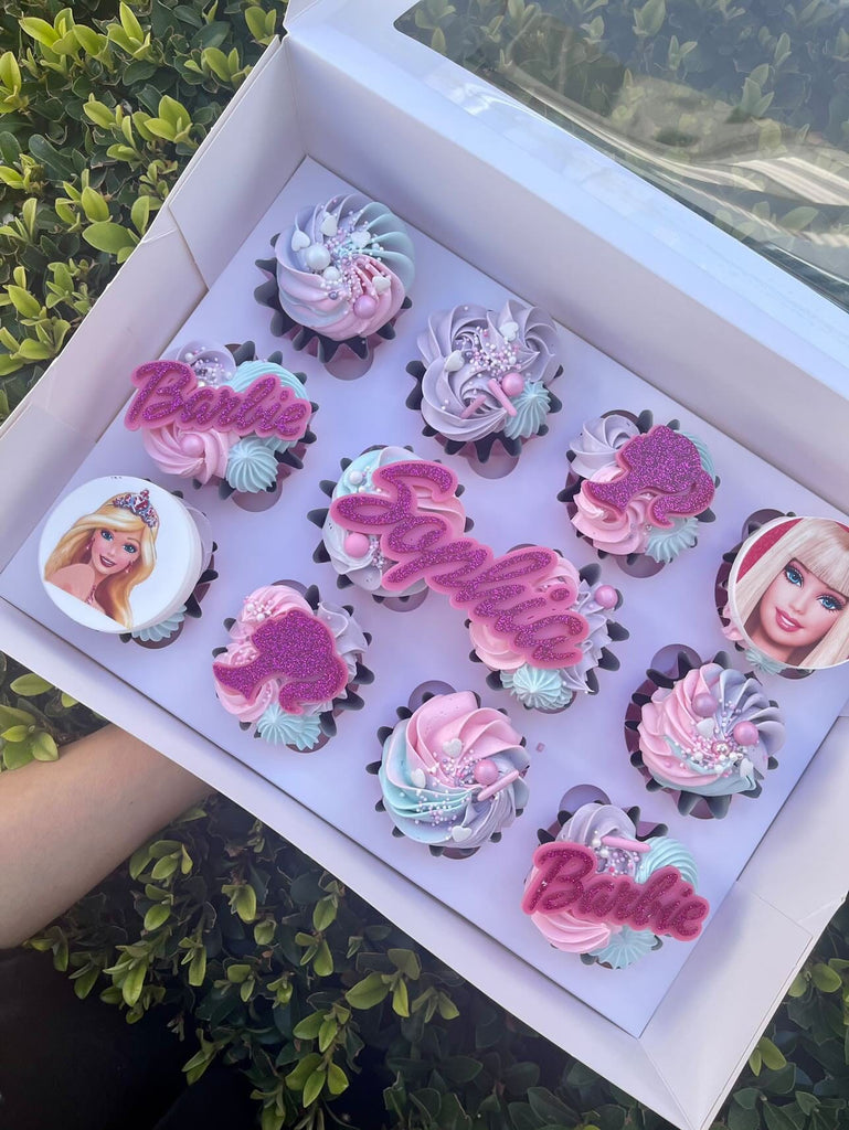 Barbie Cupcake Cake - Decorated Cake by Cynthia Jones - CakesDecor