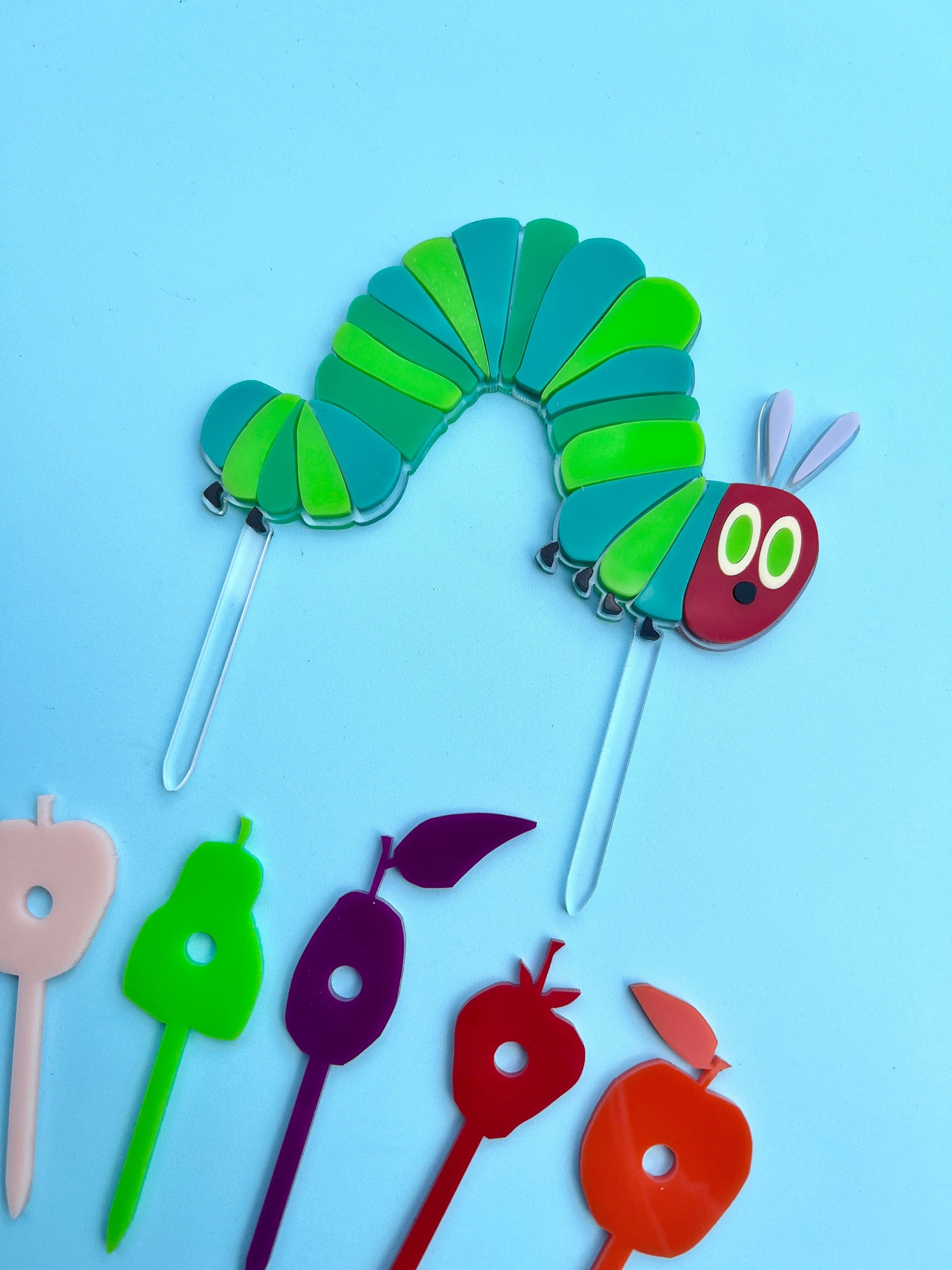 Hungry Caterpillar Cake Topper