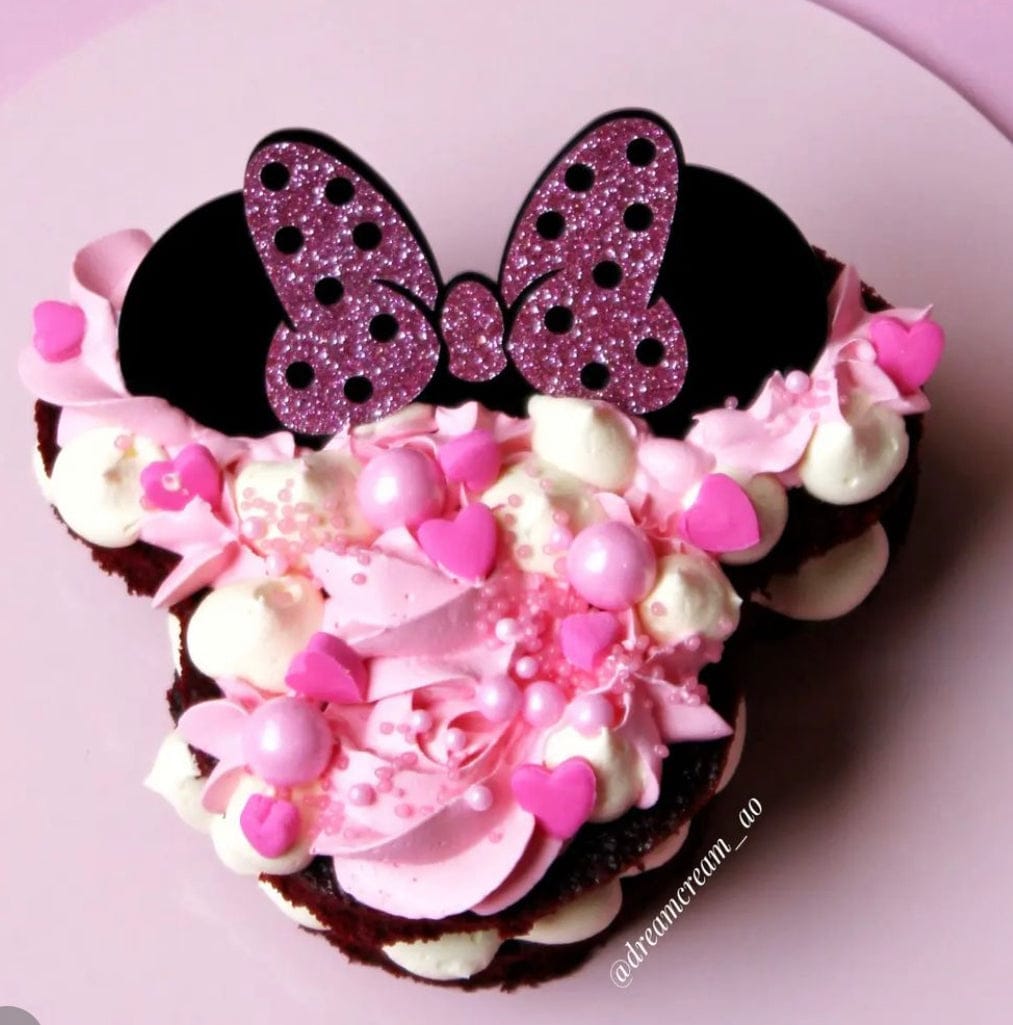 Minnie Bow Cake Topper