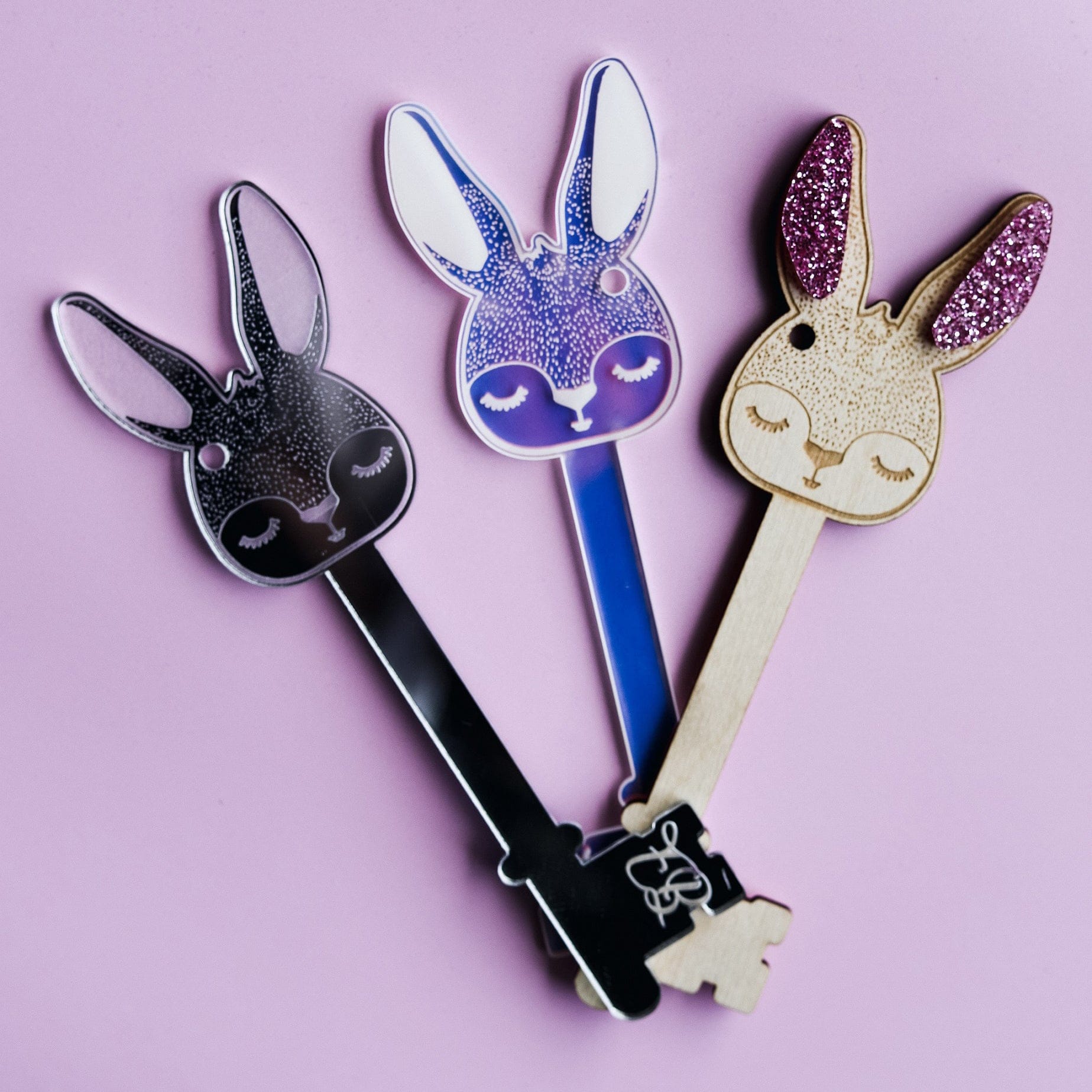 Acrylic Bunny Keys
