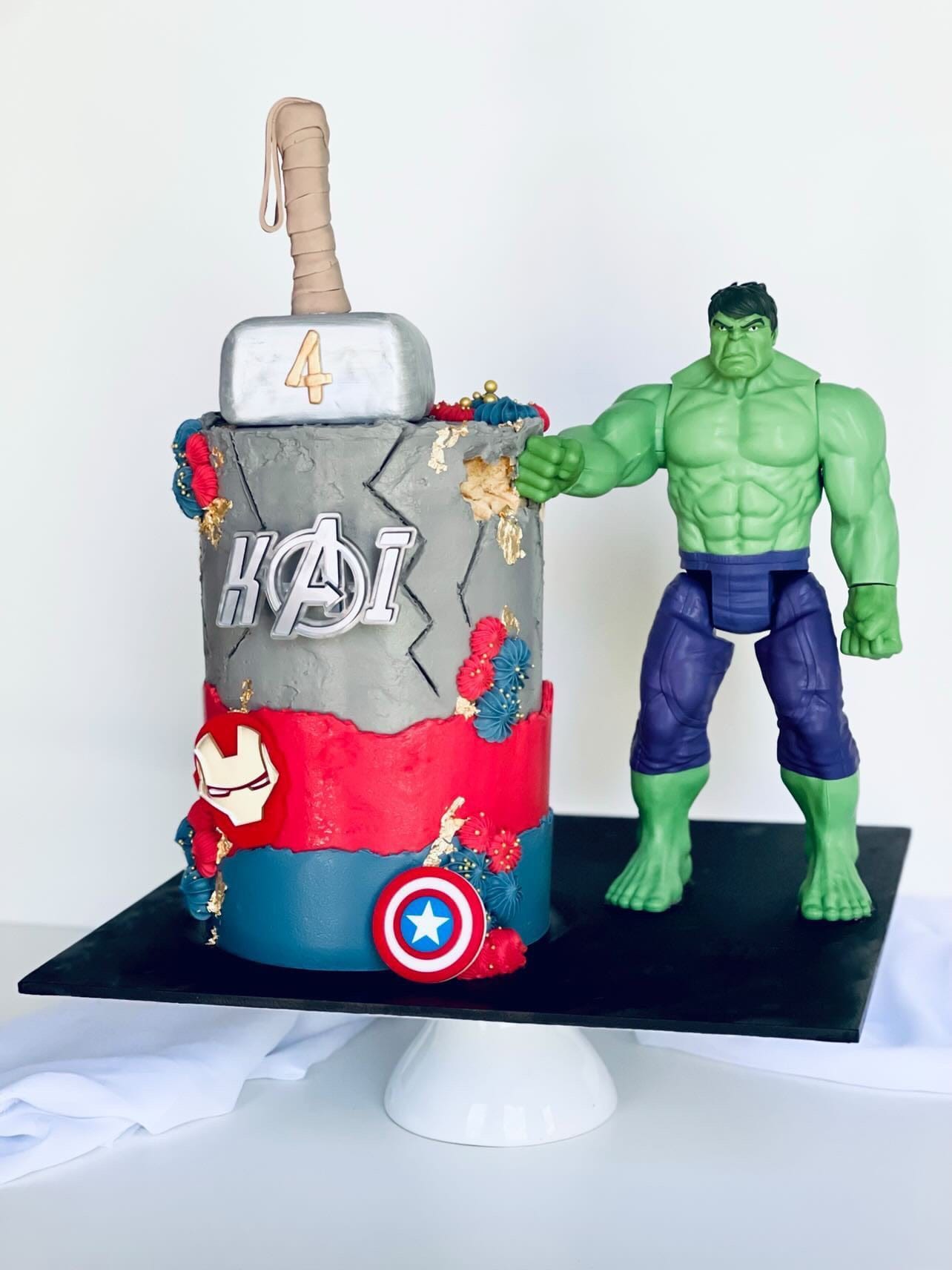 Marvel Style Cake Topper